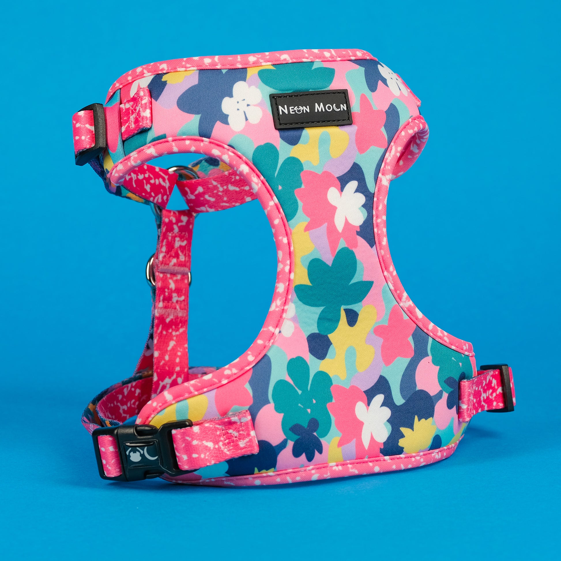 Floral Print Luna Mesh Harness for small dogs