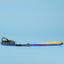 The Minnie polka dot blue Dog lead with Carabiner clip - size extra small