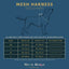Neon Moon Mess Harness Size Chart