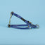 The Minnie polka dot blue step in harness - size extra small