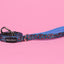 The Willow Leopard Print Dog lead with carabiner clip - size medium